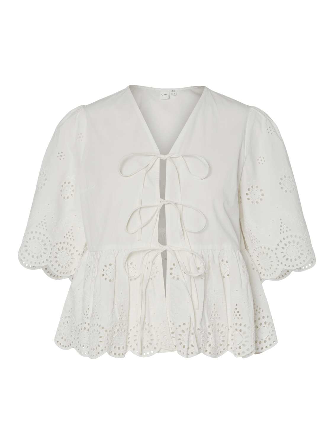 YASCORNELIA Top - Star White - VERO MODA & VILA Bergvik